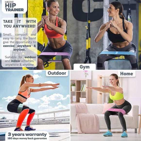 FREE Exercise Resistance Bands-Free w/purchase of any athletic wear in my closet - Picture 4 of 10